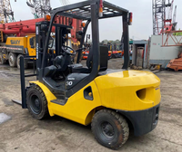 Chariot élévateur diesel Komatsu d'occasion FD30, manutentionnaire de marchandises, chariot élévateur Komatsu d'occasion de 3 tonnes à vendre