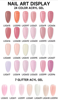 RONIKI Hot Pick 30g 60g Polygel Cristal Dur pour Dissimuler les Défauts des Ongles, Séchage Rapide UV, Économisez du Temps de Travail pour les Professionnels des Salons de Manucure