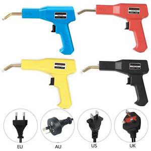 SOOLU-AUTO Kit de réparation de <span class=keywords><strong>pare</strong></span>-chocs de véhicule portable en <span class=keywords><strong>plastique</strong></span>, pistolet de soudage, 200 agrafes chaudes en cuivre, 110/220V, 0-50W, Garantie 12 mois - Product Image 6