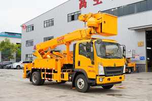 Camión de Trabajo Aéreo HOWO GKJS 19 con Plataforma Recta de 19 m, 4x2, Control Remoto Hidráulico, Vehículo para Operaciones en Altura - Product Image 3