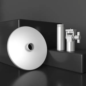 Trépied de projecteur de bureau CINE PB13 argenté - Rotation à 360°, longueur réglable, léger, sans perçage, universel pour projecteurs - Product Image 3