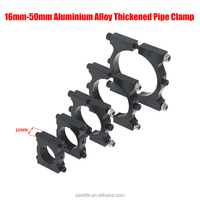 Pince de serrage épaissie en alliage d'aluminium noir CNC de 16 mm à 50 mm de la marque BOSS pour accessoires de drones multicoptères RC et de protection des plantes