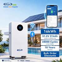 Batterie solaire murale EITAI 5kwh 10kwh 15kwh 16kwh 51.2V 48V 100ah 200ah 300ah Lifepo4 Lithium Ion Batterie Solaire Lithium