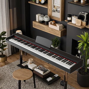 <span class=keywords><strong>Piano</strong></span> directo de fábrica, teclado de <span class=keywords><strong>Piano</strong></span> eléctrico duradero, <span class=keywords><strong>88</strong></span> <span class=keywords><strong>teclas</strong></span>, <span class=keywords><strong>teclas</strong></span> ponderadas, <span class=keywords><strong>Piano</strong></span> profesional a la venta - Product Image 4
