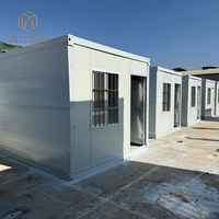 Conteneur mobile pliable de 20/40 pieds, chambre de conteneur, salle de jardin, hôtel, complexe hôtelier, salle de stockage de conteneurs, bureau, hébergement temporaire, base