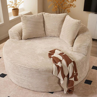 Fauteuil inclinable en velours avec mousse à mémoire de forme haute densité, respirant, ergonomique, doux, confortable, durable, adapté aux animaux domestiques, moderne