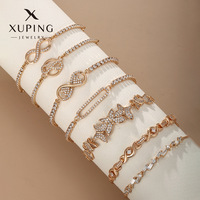 Bracelet Femme XUPING en Gros, Bijoux Plaqué Or, Bracelets Tendance en Pierre, Nœud Papillon, Cœur, Jonc pour Femmes