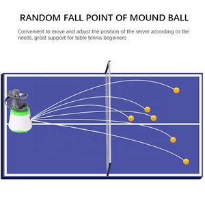 Machine automatique de lancer de balles de <span class=keywords><strong>ping</strong></span>-<span class=keywords><strong>pong</strong></span> pour enfants débutants Entraîneur de tennis de table Lanceur de balles Machine d'entraînement Robot de tennis de table - Product Image 3