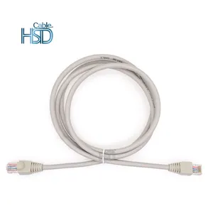 عالية الجودة Utp Cat5E Cat6 كبل حبل توصيل Rj45 التوصيل Cat6A شبكة كابل كابل Utp القط 6 مع Rj45 موصل مقاوم للمياه