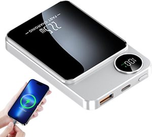 แบตสำรองพกพาขนาดเล็ก 5000mAh กำลังไฟ 20W ชาร์จไร้สายเร็ว พร้อมพอร์ต Type-C สำหรับใช้งานกลางแจ้ง - Product Image 6