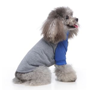 Gilet pour chien à manches raglan, uni, mignon, en coton doux et polyester, col roulé, écologique, personnalisable, vêtements pour animaux de compagnie, best-seller - Product Image 3