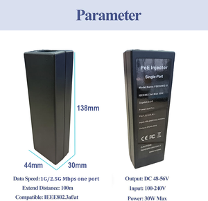 802/tại 48V 30W 1000Mbps Gigabit ethernet PoE phun 48V 30W IP điện thoại CCTV cung cấp điện Adapter Mạng Thiết bị chuyển mạch sản phẩm - Product Image 6
