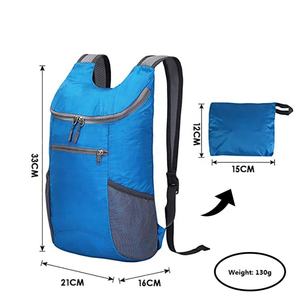 Mochila Deportiva Plegable Ligera Personalizada de Fábrica, Mochila Casual Plegable de Gran Capacidad para Actividades al Aire Libre - Product Image 2