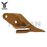 Dents de godet haute résistance 53103205 53103208 53103209 pour godets d'excavatrice en acier allié