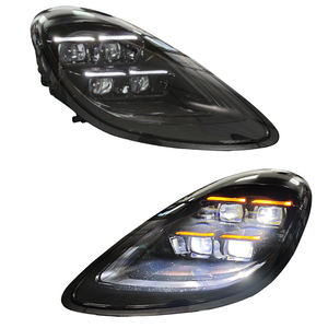 YU GUANG para Porsche 981 Boxster 718 981 2012 2015 Farol Atualização Head Lens LED Farol Matrix Front Lights Sistemas - Product Image 2