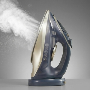 Fer à Repasser Vapeur Sans Fil 2200W 2-en-1 Avec ou Sans Cordon, Semelle en Céramique, <span class=keywords><strong>Anti</strong></span>-Calcaire et <span class=keywords><strong>Anti</strong></span>-Goutte - Product Image 1