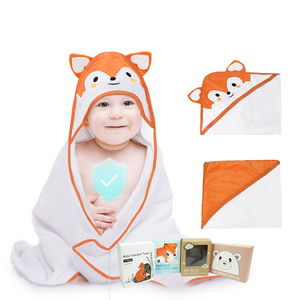Nouveau design tout naturel hoded bébé <span class=keywords><strong>serviette</strong></span> à capuche 100% <span class=keywords><strong>tablier</strong></span> en bambou bio bébé wrap <span class=keywords><strong>serviette</strong></span> <span class=keywords><strong>de</strong></span> <span class=keywords><strong>bain</strong></span> avec capuche - Product Image 5
