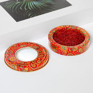 थोक अनुकूलन योग्य खाली मसाला भंडारण बॉक्स 10 ग्राम स्पेनिश टिनप्लेट कंटेनर पुनर्नवीनीकरण pvc-मुक्त केसर बॉक्स - Product Image 5