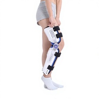 Exosquelette orthopédique universel de qualité médicale en plastique avec stabilisateur de genou réglable pour l'assistance à la marche