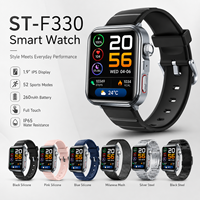 Smartwatch mit 7 Menüstilen, Anpassbaren Zifferblättern, Ziel-Erinnerungen und Bewegungserinnerung für Ballsportarten
