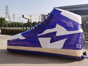 Dibujos animados zapatos modelo juguetes inflables para publicidad al aire libre marketing efectivo categoría <span class=keywords><strong>de</strong></span> producto - Product Image 3