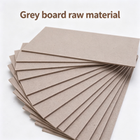 Boîtes rigides en carton gris avec laminage mat, écologiques et recyclables, épaisseur 2-3 mm, feuilles d'emballage personnalisées, vente en gros d'usine