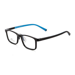 Lunettes colorées carrées unisexes pour enfants Vente en gros TR90 Design Optique Montures Lunettes de protection à charnière lisse pour enfants - Product Image 2