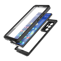 Uslion — coque de téléphone portable, IP68, étanche, antichoc, protection complète pour reconnaissance faciale, pour Samsung Note 20 +