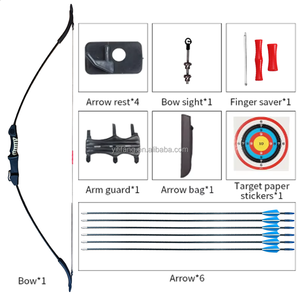 Trẻ em loại bỏ cung và mũi tên recurve đặt tay trái/phải an toàn Bắn cung Trò chơi bắn súng mục tiêu Đồ chơi Quà tặng trẻ em phù hợp với - Product Image 3