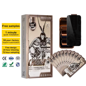 Full 360 °   Pellicola Protettiva Privacy in Vetro Temperato 9H Anti-Spia Massima <span class=keywords><strong>Protezione</strong></span> per <span class=keywords><strong>iPhone</strong></span> 17 Pro Max/17 Air - Product Image 1