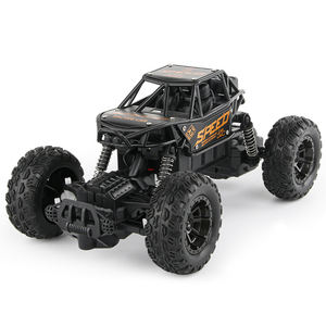 Vente flash : Camion monstre RC électrique rechargeable 2,4 GHz tout-terrain, voiture de course sur roche avec câble USB, portée de 50 m, prêt à rouler, jouet pour garçon - Product Image 4
