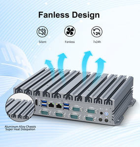 Hiệu suất cao không quạt công nghiệp PC 4th Gen i5 6 USB 6com cổng máy tính nhúng cho môi trường khắc nghiệt - Product Image 3