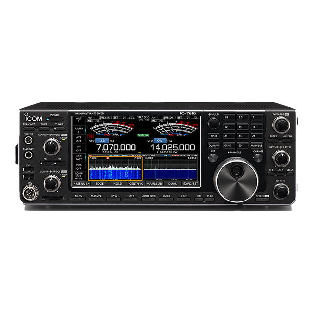 Icom IC-7610 100W HF/50MHz RF Direct Sampling SDR Transceiver
