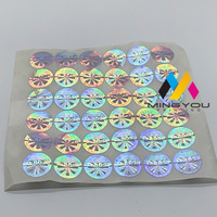 Autocollant hologramme 3d laser, étiquette de sécurité, impression couleur arc-en-ciel, fabriqué en usine, pièces
