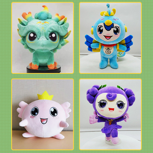 Tùy Chỉnh Đồ Chơi Sang Trọng Thủ Công Sang Trọng Phim Hoạt Hình Nhân Vật Đồ Chơi Sang Trọng Dễ Thương Đồ Chơi Sang Trọng Mặt Dây Chuyền Treo Búp Bê - Product Image 5