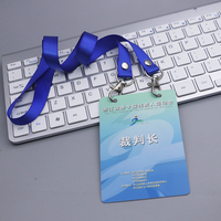 Lanières personnalisées avec porte-cartes, lanières avec logo, lanière personnalisée avec porte-badge d'identification