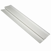 Usine personnalisé vente chaude PVC prix titulaire Promotion signe porte-étiquette claire bande de données pour gondole étagères