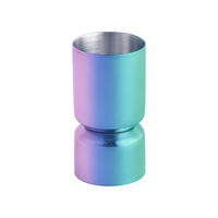 Kit d'accessoires de bar en acier inoxydable, fabrication directe d'usine, jigger 30/50 ml, écologique, moderne, cocktail, logo personnalisé en couleur