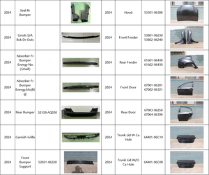 Czjf phía trước Bumper Kit cho Toyota Camry Le SE 2024 2025 Hot Bán ABS Chất liệu phía sau Bumper Lip thấp hơn Spoiler 81170-aq040 - Product Image 4