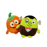 Citrouille douce personnalisée Halloween peluches jouets en gros Halloween science monstre jouets en peluche moelleux Halloween chauve-souris peluches poupées