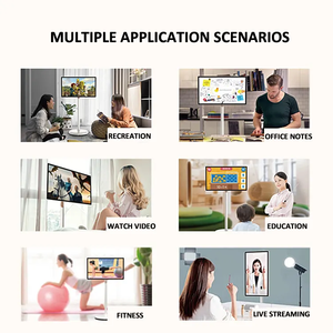 Pantalla Digital Interactiva Móvil con Pantalla Táctil Inteligente Enrollable, para Uso en Interiores, de 15.6/32 Pulgadas - Product Image 2