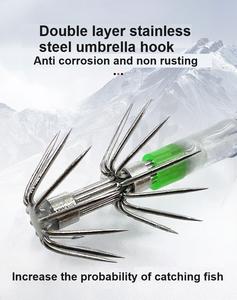 Crochet <span class=keywords><strong>de</strong></span> <span class=keywords><strong>gabarit</strong></span> <span class=keywords><strong>de</strong></span> calmar lumineux leurres <span class=keywords><strong>de</strong></span> pêche <span class=keywords><strong>Led</strong></span> électroniques bouton batterie lumière bateau <span class=keywords><strong>de</strong></span> pêche sous-marine et lumière <span class=keywords><strong>de</strong></span> leurre <span class=keywords><strong>de</strong></span> pêche en mer - Product Image 3