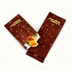 Bolsas de Papel Impermeables con Revestimiento de Cera Antigrasa, Ecológicas y de Grado Alimenticio, para Llevar Comida, Croissants, Hamburguesas y Restaurantes - Product Image 2