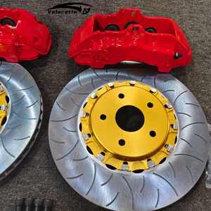 Disco delantero de 355-380mm 18z Kit de pinza de freno grande 6-Pot para Isuzu Toyota Prado LC200 LC1500 Honda Civic Audi A4B6 - Product Image 3