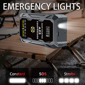 Avviatore di Emergenza Portatile 12V 2000A con Compressore d'Aria, <span class=keywords><strong>Booster</strong></span> per Batteria Auto al <span class=keywords><strong>Litio</strong></span> con Gonfiatore Pneumatici 150PSI - Product Image 6