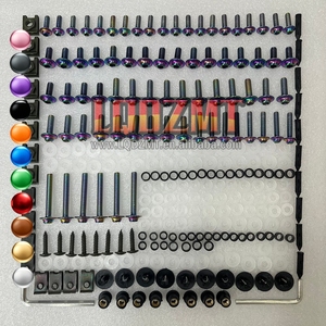 Kit de boulons de carénage en acier inoxydable pour <span class=keywords><strong>HONDA</strong></span> <span class=keywords><strong>VTR</strong></span> <span class=keywords><strong>1000</strong></span> VTR1000 RC51 SP1 <span class=keywords><strong>SP2</strong></span> 2000 2001 2002 2003 2004 2005 2006, vis et écrous de carrosserie - Product Image 1