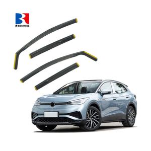 Déflecteurs de vent intégrés pour VOLKSWAGEN VW ID4.X, pare-pluie de fenêtre, visières anti-vent - Product Image 1