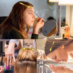 Pinzas para el cabello de cocodrilo de calidad de salón profesional Seccionamiento de estilo multiusos con dientes anchos y diseño de doble bisagra - Product Image 6