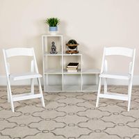Chaise pliante blanche en gros, empilable, pour extérieur, intérieur, mariage, banquet, événement