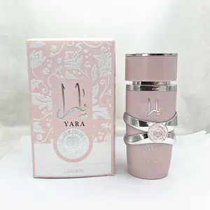 Perfume árabe de Dubái, Perfume rosa al por mayor, Perfume YARA original de alta calidad de larga duración para mujer, 100ml